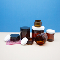 Pots en plastique PET personnalisés, contenants pour pommades pharmaceutiques, pots cosmétiques avec couvercle à vis, emballages pour crèmes et baumes médicaux, soins de la peau