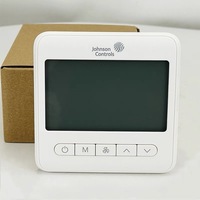 Termostato Digital LCD Johnson Controls T7300-TF60-9KS0 para Unidad de Ventiloconvector, Control de Aire Acondicionado Central