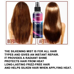 Oalen Private Label 100ml Brume Capillaire Anti-Frisottis et Protectrice Thermique Effet Soie pour <span class=keywords><strong>Cheveux</strong></span> - Product Image 4