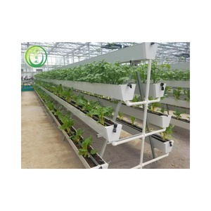 Système de culture hydroponique de type A, canal vertical de culture hydroponique, gully de culture hydroponique en PVC, système hydroponique vertical, canal vertical - Product Image 1