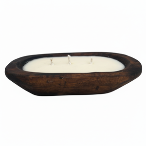 ร้อนขายที่ดีที่สุดการออกแบบสี่เหลี่ยมผืนผ้า Burn ไม้ชามแป้งขนาดใหญ่สําหรับบ้านและตกแต่งโต๊ะข้างตกแต่งแสง Nights - Product Image 1