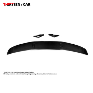 Khô <span class=keywords><strong>S</strong></span>ợi Carbon Phía Sau Cánh Spoiler Cho BMW M2 G87 2 Loạt G42 M3 G80 M4 G82 Phổ Phía Sau Thiên Nga Cổ Thân Cây Cánh Splitter Spoiler - Product Image 6
