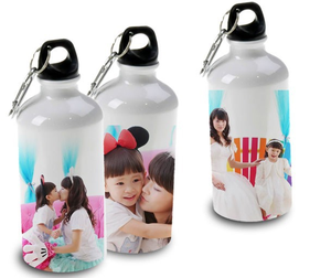 Bouteille en aluminium par Sublimation, pour bière en acier inoxydable, bijou personnalisé, ml, bouteille d'eau vierge pour enfants - Product Image 3