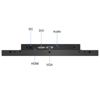 Monitor de Pantalla Táctil Industrial Económico de 18.5 Pulgadas, IPS 1366x768, TFT LCD Resistivo, Carcasa de Metal, USB, Nuevo, Montaje en Pared, OEM/ODM
