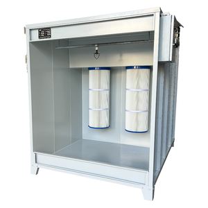 دفعة مسحوق نظام طلاء حزمة مع محمول بشاشة لمسية بندقية + حجيرة رش + علاج الفرن - Product Image 5