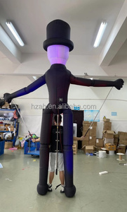 Bộ xương trang phục quái vật sọ con rối bộ xương người Mô hình đầu diễu hành trang phục <span class=keywords><strong>Inflatable</strong></span> cho hiệu suất - Product Image 6