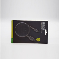 Logo personnalisé Emballage blister en plastique à bas prix Boîtes d'emballage blister piégées par USB vente en gros pour câble de date