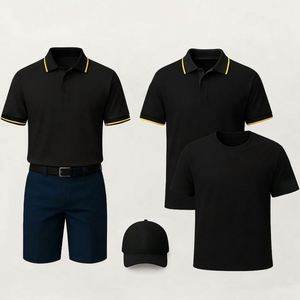 Camisetas y Polos Personalizados con Bordado para Hombre, Pantalones Cortos Bermuda, Uniformes de Lujo para Empresas y Oficinas, Conjunto de Golf para Negocios - Product Image 3