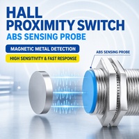 Sensor Kedekatan Efek Hall, NPN NC, Sakelar Kedekatan Magnetik, NJK-5002D