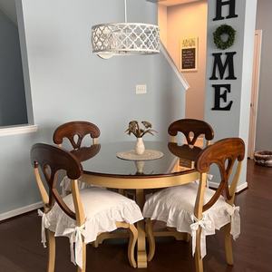 <span class=keywords><strong>Housse</strong></span> de Siège en Lin Vintage avec Sangle Jupe Style Doux au Toucher Finition Rides Elégante <span class=keywords><strong>Protection</strong></span> de Siège en Lin - Product Image 2