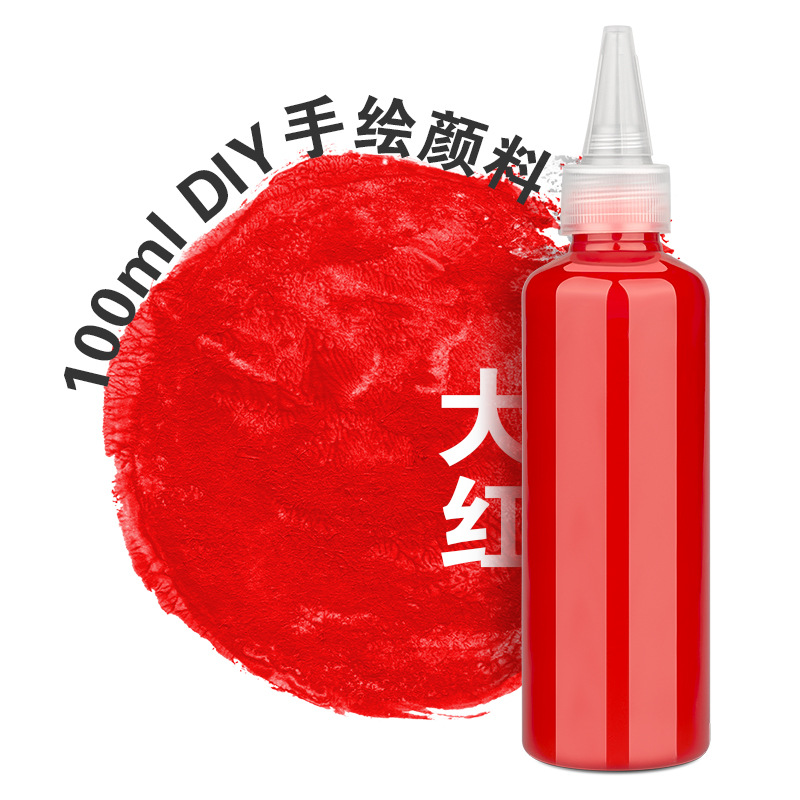 High Quality 100ml Bottle Acrylic Color Paints Eco Friendly Artist Waterproof Acrylic Paint