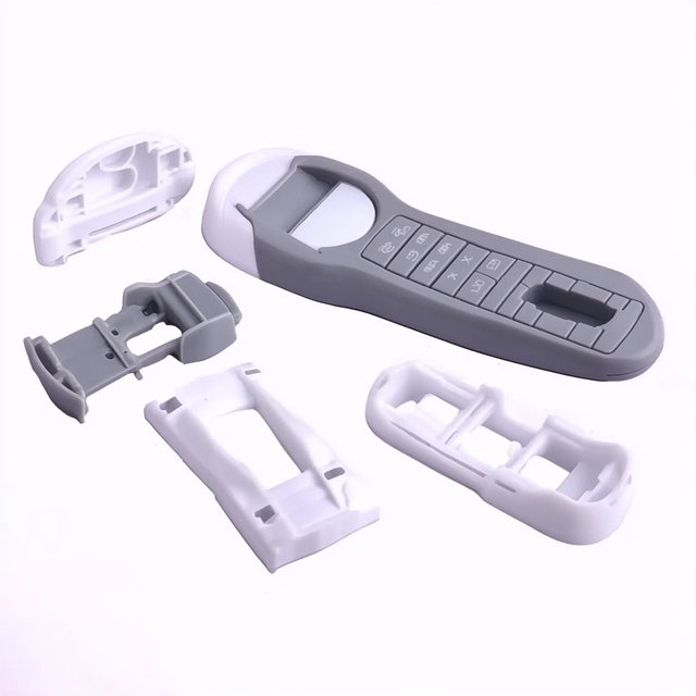 Custom ABS Injection Molding Cutting Electronic Plastic Remote Control Casing Parts Manufacturer Offering Design CNC Machining