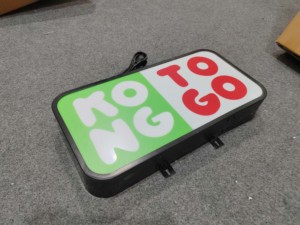 Hộp Đèn một mặt với dải khung nhôm có độ sáng cao hoán đổi đồ họa nhanh phù hợp với mặt tiền cửa hàng trưng bày tàu điện ngầm - Product Image 3