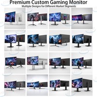 Moniteur professionnel 24 pouces IPS 1080P Full HD 100Hz, écran de bureau, support VESA, design sans bordure, fabrication OEM