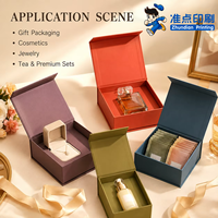 Boîte d'expédition en carton ondulé de luxe, personnalisée, avec impression de logo de haute qualité, fermeture magnétique, écologique, pour bijoux, parfums et cadeaux