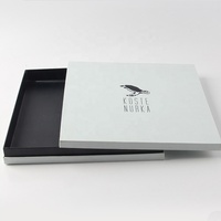 Boîte à t-shirt en papier blanc pour vêtements, emballage personnalisable, en carton, fabriqué en chine,