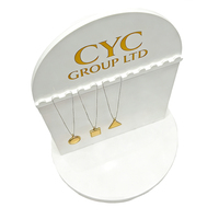 Présentoir rotatif en acrylique personnalisé pour bijoux : support de présentation pour bagues, boucles d'oreilles et colliers – Vente en gros