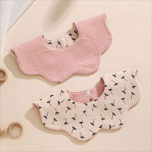 Babero de Bebé de Algodón de Rizo Superabsorbente en Forma de U de Alta Calidad - Product Image 5