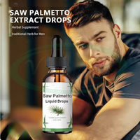 VitaSpring OEM Suppléments à base de plantes Saw Palmetto Biotin Oil Extract Hair Men Health Support Saw Palmetto Liquid Drops