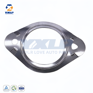 1K0253115M Junta de brida de tubo de escape para Audi A1 A3 Sportback S3 Sportb. Lim. Calidad. Cabriolet RS3 <span class=keywords><strong>Volkswagen</strong></span> CC Gol Novo <span class=keywords><strong>Fusca</strong></span> - Product Image 4