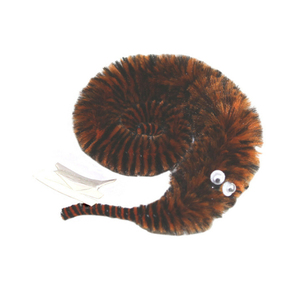 23 cm Funny Fuzzy Wiggle Twist Worm 15-Color Plush Street Magic Trick for Kids Thumb Type Flush Worm - Product Image 6