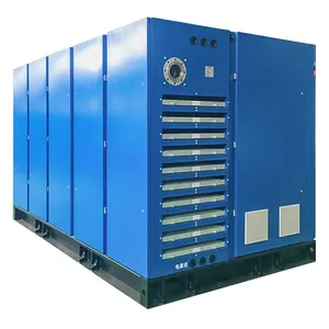 Preço de fábrica personalizado 75kw 100hp5bar 6bar 8bar 10bar compressor de ar de parafuso compressor de parafuso de 2 estágios