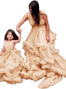 S8394F vestito da notte Sexy Sexy da donna con nuova rete morbida per genitori e figli - Product Image 5