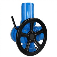 Corps de vanne en fonte ductile électrique motorisé WCB 304 316, vanne à guillotine à commande intelligente pour applications hydrauliques