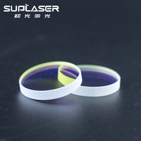 Lente Protectora de Fibra Láser de Alta Precisión D24.9 D27.9 D37mm 1064nm, Ventana Protectora Óptica para Cabezal de Corte Láser