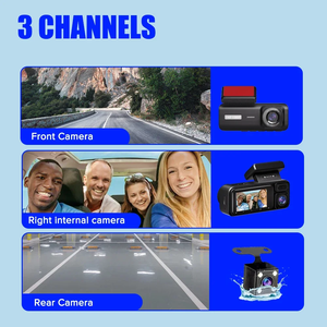 <span class=keywords><strong>Camera</strong></span> hành trình 3 <span class=keywords><strong>camera</strong></span> 2 inch cho ô tô, WiFi, ghi hình 1080P, <span class=keywords><strong>camera</strong></span> trước, <span class=keywords><strong>camera</strong></span> lùi, hộp đen xe hơi màu đen - Product Image 2