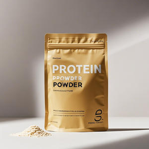 Créatine personnalisée pré-entraînement, poudre de créatine monohydratée, fermeture éclair debout, emballage en plastique de 1 kg (5 lb) pour complément protéiné - Product Image 5