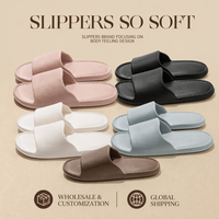 Claquettes d'intérieur unisexes pour l'été, légères, minimalistes, antidérapantes, pour la salle de bain et la douche, sandales de voyage portables pour hommes et femmes