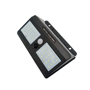 Lampe solaire murale intelligente portable à détecteur de mouvement 3W 5W, carrée ou rectangulaire, noire ou blanche, 3.7V 1.5Ah 3Ah, pour décoration de route à LED - Product Image 4