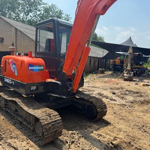 Excavadora Usada Original Doosan DH60 de 6 Toneladas, Mejor Precio, Excavadora Hidráulica de Orugas Doosan DH55 con Pocas Horas de Trabajo - Product Image 5