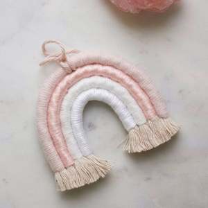 Handmade Essentials Macrame Woven Rainbow - Product Image 1