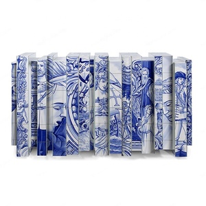 BOCA DOLOBO Aparador <span class=keywords><strong>Roma</strong></span> Creativo Gabinete de almacenamiento pintado de madera maciza Comedor Aparador Villa Entrada Colección Gabinete de entrada - Product Image 1