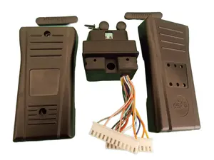 Kustom OBD2 laki-laki konektor diagnostik plastik perumahan untuk mobil uji diagnostik kabel