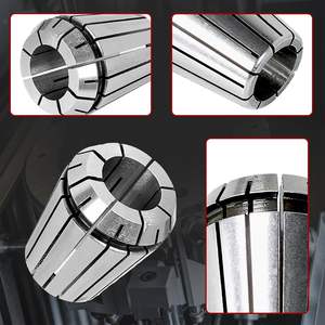 Juego de Pinzas de Resorte Zhong Hua Jiang Er25, 3 Piezas de Alta Precisión de 1/2", 1/4" y 1/8" para Máquina de Fresado y Grabado CNC - Product Image 5