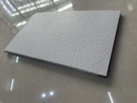 Panneau sandwich isolant en métal gaufré couleur unie, imperméable, ignifuge, en acier galvanisé, pour bardage mural de villa préfabriquée