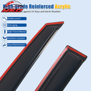 For Chevrolet Impala 14-20 <b>Window</b> Visors Acrylic In-Channel Rain <b>Shade</b> 4PCS Set - Product Image 4