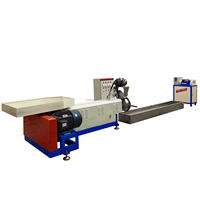 Ligne de recyclage de granulation de plastique usagé en film PP PE ABS à une étape, mini extrudeuse pour la fabrication de granulés, prix de vente