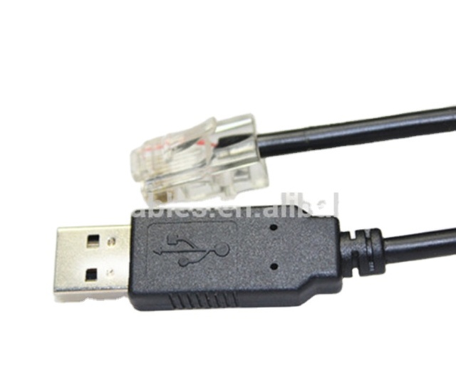 6Pin FTDI RJ11 to USB Programming Cable for Kenwood TK-7160 TK-763 TKR-750 Two Way