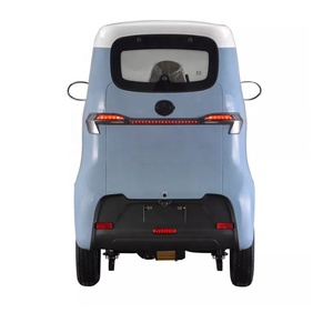 Hoogwaardige 45 km/u 4-wiel elektrische stadsauto, volledig afgesloten, automatische versnellingsbak, lederen stoelen, linker RWD-EEC COC gecertificeerd, 50 kW - Product Image 4