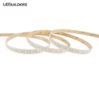Meilleur prix Super luminosité SMD 2216 LED barre de bande 320LED/M cuivre dur commande vocale DC 24V haute CRI 90 garantie de 5 ans