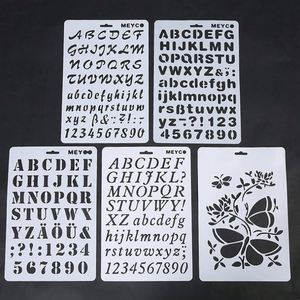 Plantilla de Plástico PP/PET con Grosor de 0.25 mm para Arte y Dibujo DIY - Diseño OEM Personalizado - Product Image 1