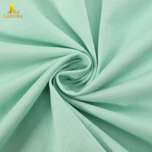 Tissu en jersey simple 100% coton peigné biologique 180GSM 21S - Doux et respirant pour T-shirt et polo - Product Image 4