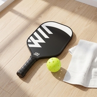 Raquettes de pickleball en fibre de carbone personnalisées OEM/ODM, très vendues
