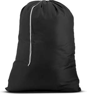 Sac à linge en polyester écologique avec cordon de serrage, grande capacité, pour usage domestique, sac à poussière pour nettoyage à sec - Product Image 2