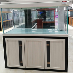 Système d'aquarium commercial de 300 gallons avec éclairage LED et filtre intégré, écologique, luxe, commande tactile, aquarium extérieur de grande taille - Product Image 2