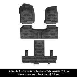 2021-2024 Chevrolet Tahoe/GMC Yukon/Saboban 100% Protection de l'environnement TPE Tapis de <span class=keywords><strong>voiture</strong></span> <span class=keywords><strong>Valise</strong></span> et coussin arrière de siège étanche - Product Image 2